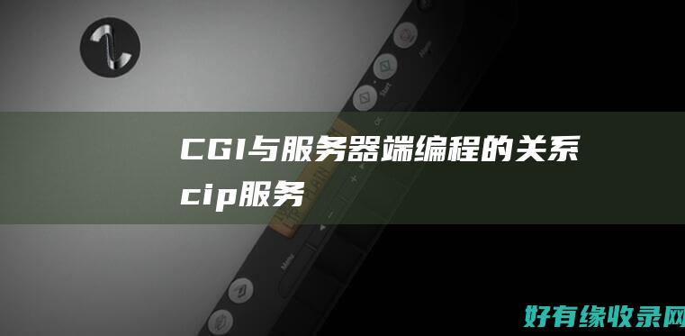 CGI与服务器端编程的关系 (cip 服务)