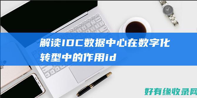 解读IDC数据中心在数字化转型中的作用id