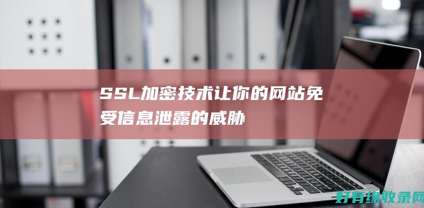 SSL加密技术让你的网站免受信息泄露的威胁