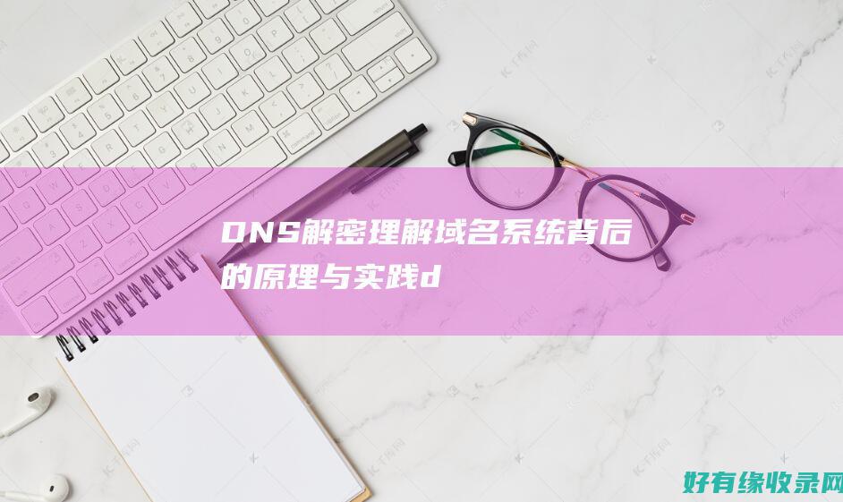 DNS解密理解域名系统背后的原理与实践d